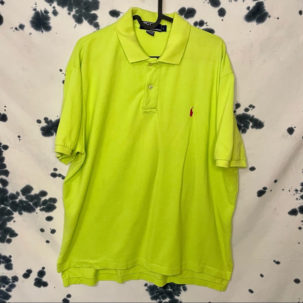 Lime Green Polo By Ralph Lauren